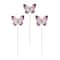12 Packs: 3 ct. (36 total) Purple & Lavender Glitter Butterflies by Ashland®